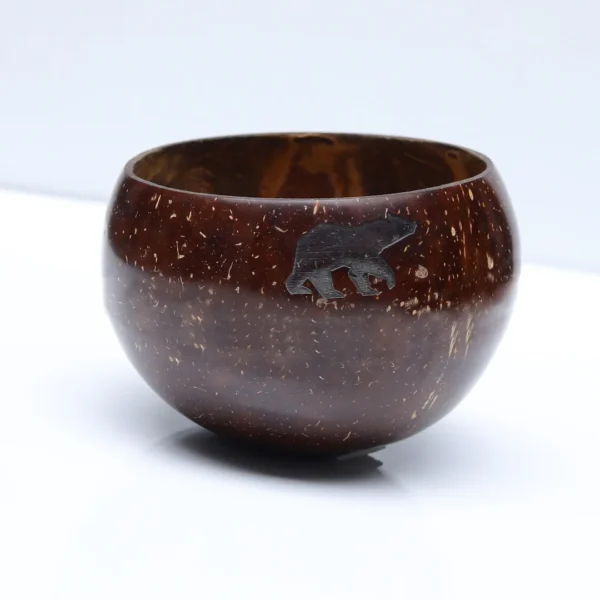 Coconut Shell Medium Bowl (450 ml) - Image 4