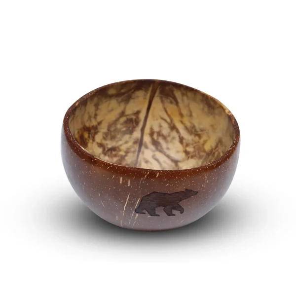 Coconut Shell Small Bowl (350 ml) - Image 3